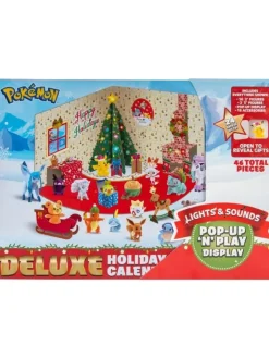 jazwares Adventskalender<Pokémon Holiday de Luxe Adventskalender in Mehrfarbig ab 6 Jahre