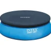 Intex Gartenspielzeug<Pool-Abdeckung in Blau - Ø221 cm