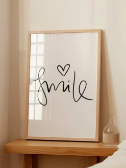 Tales by Jen Wanddekoration<Poster / Kunstdruck "Smile" I Ohne Rahmen