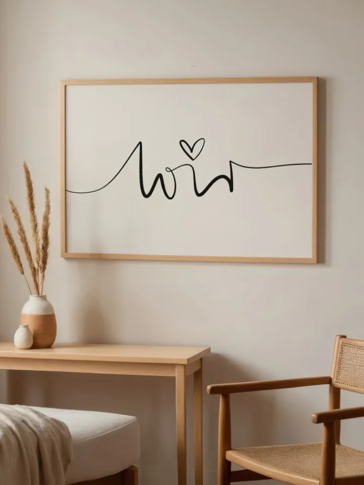 Tales by Jen Wanddekoration<Poster / Kunstdruck "Wir" I Ohne Rahmen