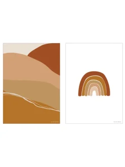 Little Dutch Wanddekoration<Poster "Horizon Rust" - A3