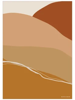 Little Dutch Wanddekoration<Poster "Horizon Rust" - A3