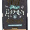 ars edition Adventskalender<Postkarten-Adventskalender "Make it a December to remember"