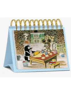Korsch Adventskalender<Postkarten-Adventskalender "24 Tage im Advent mit dem kleinen Maulwurf"