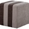 Bloomingville Sitzmöbel<Pouf "Flint" in Braun - (B)45 x (H)45 cm