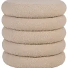 House Nordic Sitzmöbel<Pouf in Beige - (B)44 x (H)44 cm