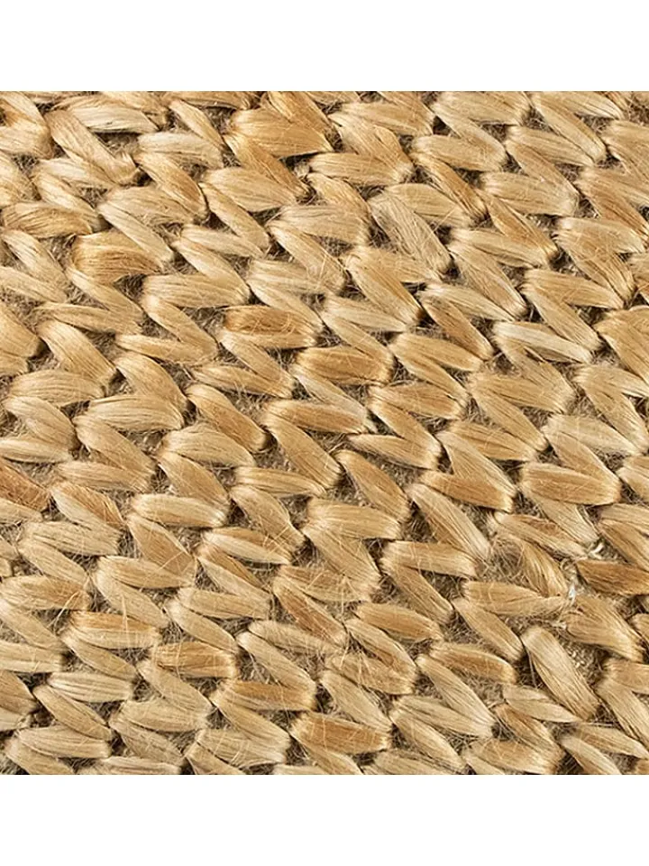 Mars & More Sitzmöbel<Pouf in Hellbraun - (H)49 x Ø 40 cm