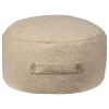 The Wild Hug Kindermöbel|Sitzmöbel<Pouf "Panda" in Beige - (H)20 x Ø 50 cm