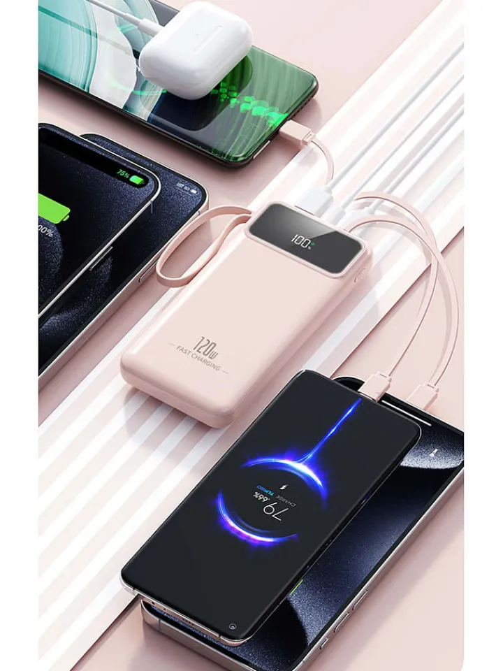 SWEET ACCESS Technikzubehör<Powerbank in Rosa - 10.000 mAh