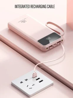 SWEET ACCESS Technikzubehör<Powerbank in Rosa - 10.000 mAh