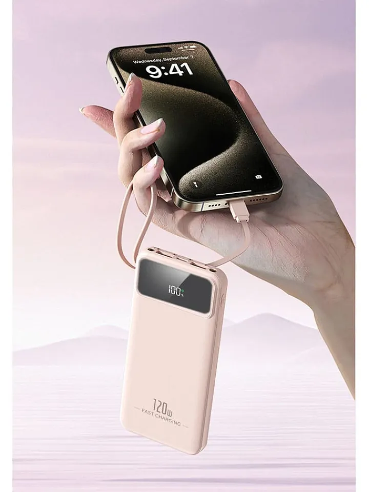 SWEET ACCESS Technikzubehör<Powerbank in Rosa - 10.000 mAh