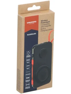 GRUNDIG Technikzubehör<Powerbank in Schwarz - 10000mAh