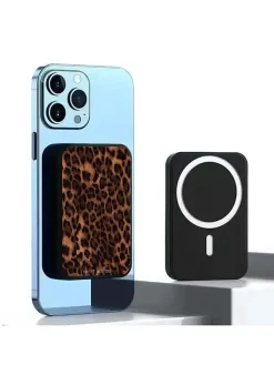 SWEET ACCESS Technikzubehör<Powerbank in Schwarz/ Hellbraun - 10000 mAh