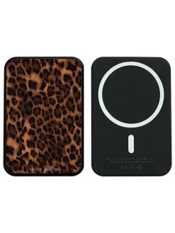 SWEET ACCESS Technikzubehör<Powerbank in Schwarz/ Hellbraun - 10000 mAh