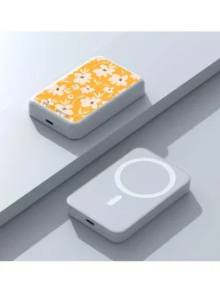 SWEET ACCESS Technikzubehör<Powerbank in Weiß/ Orange - 10.000 mAh