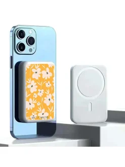 SWEET ACCESS Technikzubehör<Powerbank in Weiß/ Orange - 10.000 mAh