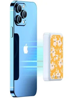 SWEET ACCESS Technikzubehör<Powerbank in Weiß/ Orange - 10.000 mAh