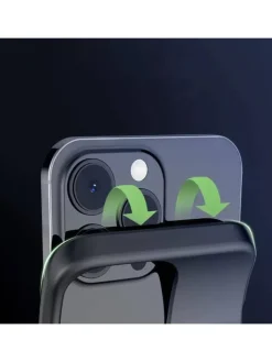 TechProtect Smartphones & Zubehör<PowerCase Hülle kompatibel mit Apple iPhone 15 Serie Magsafe in Schwarz