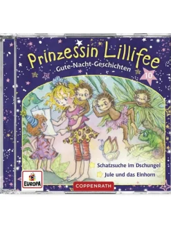 Coppenrath Hörbücher<Prinzessin Lillifee - Gute-Nacht-Geschichten (CD 10) | Schatzsuche im...