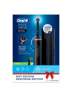 Oral-B Zahn & Mundpflege<Pro 3 3500 schwarz Zahnbürste in Schwarz