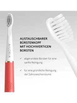 Ailoria Zahn & Mundpflege<PRO SMILE Schallzahnbürste USB in Coral
