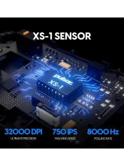 Pulsar Tablets, Konsolen & Elektronisches Spielzeug<Gaming Gears X2H v3 eS Kabellose Maus 60 g 32000 DPI 750 IPS Mini Schwarz