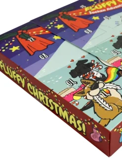 Pummeleinhorn Adventskalender<Socken Adventskalender mit 12 Paar kurz und lang in Mehrfarbig