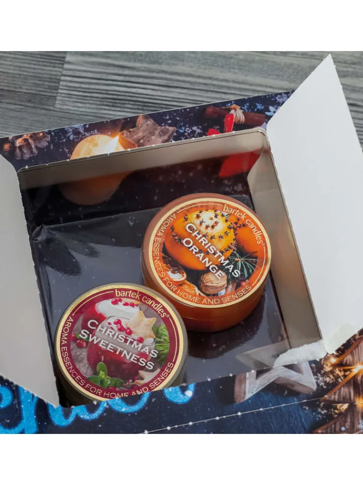 ROTH Adventskalender<PUR Adventskalender mit nur 4 Türchen, gefüllt – Lichterglanz in Bunt
