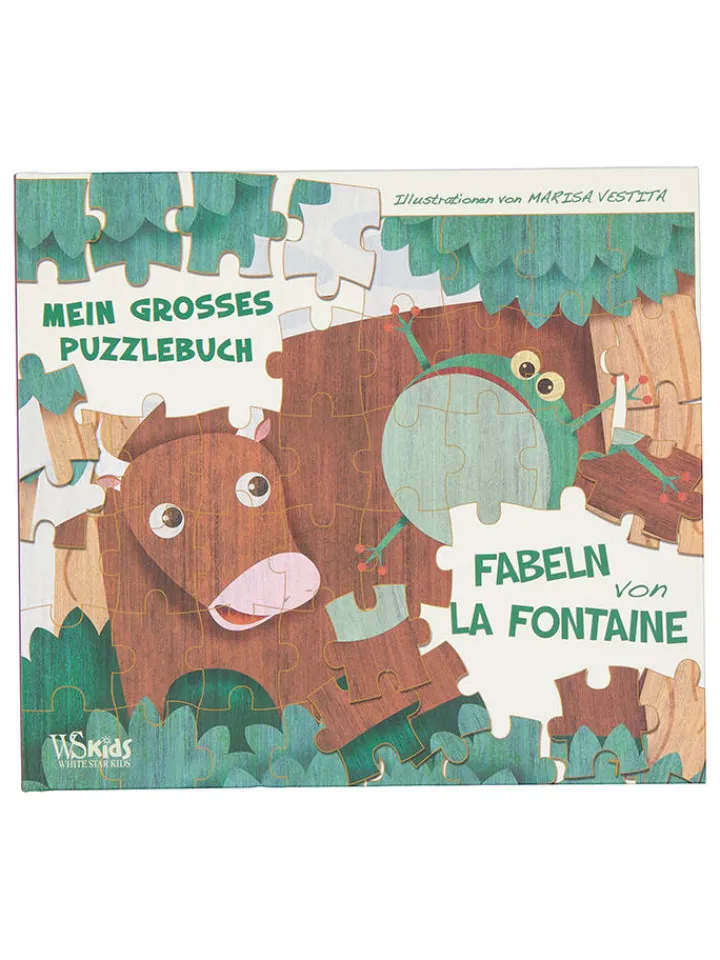 White Star Bücher<Puzzlebuch "Die Fabeln von La Fontaine"