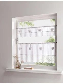 heine home Gardinen, Jalousien & Rollos<Querbehang in Weiß