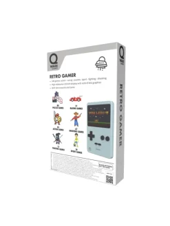 COFI 1453 Tablets, Konsolen & Elektronisches Spielzeug<Qware Retro Spielkonsole Handheld 240 Spiele für unterwegs in Grau