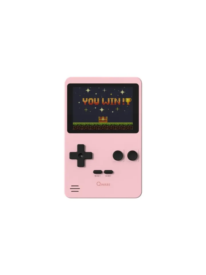 COFI 1453 Tablets, Konsolen & Elektronisches Spielzeug<Qware Retro Spielkonsole Handheld 240 Spiele für unterwegs in Rosa