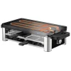 WMF Küchenelektronik<Raclette ''For 8'' in Silber/ Schwarz - (B)44 x (H)13,2 x (T)24 cm