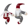Hollybell Wohndekoration<Raffhalter ''Gnome'' in Rot/ Grau - (L)47 cm (Überraschungsprodukt)