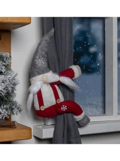 Hollybell Wohndekoration<Raffhalter ''Gnome'' in Rot/ Grau - (L)47 cm (Überraschungsprodukt)