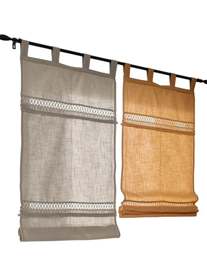 heine home Gardinen, Jalousien & Rollos<Raffrollo in Beige