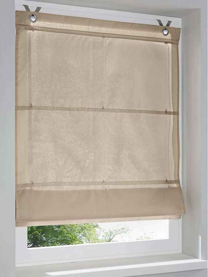 heine home Gardinen, Jalousien & Rollos<Raffrollo in Beige