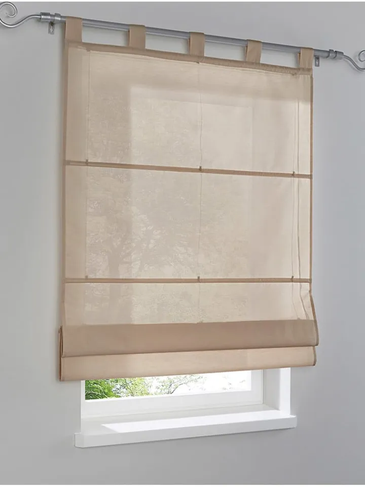 heine home Gardinen, Jalousien & Rollos<Raffrollo in Beige