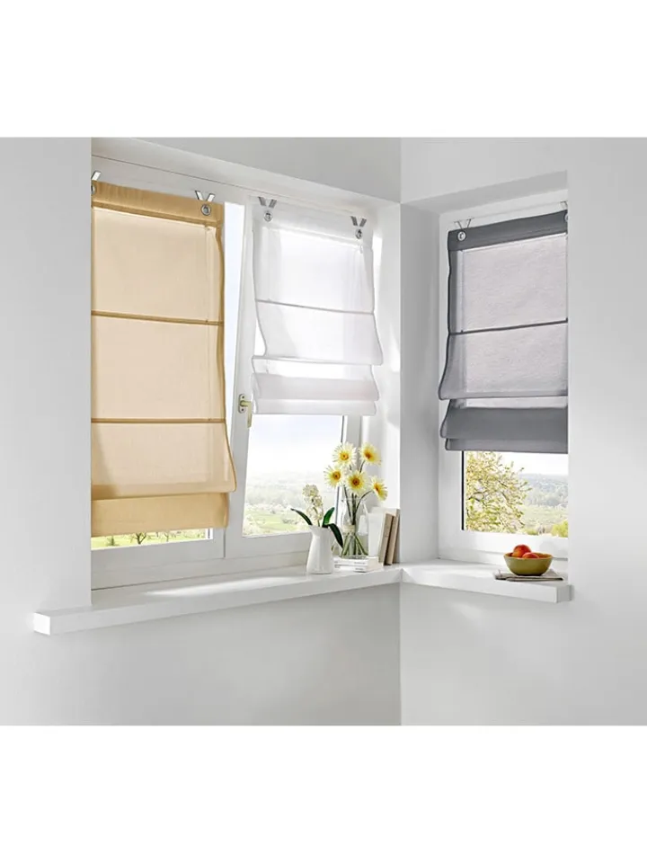 heine home Gardinen, Jalousien & Rollos<Raffrollo in Beige