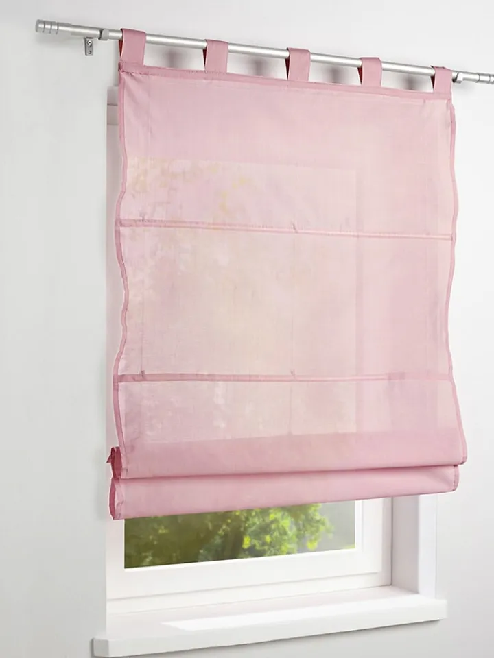 heine home Gardinen, Jalousien & Rollos<Raffrollo in Rosa