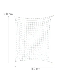 relaxdays Pflanzen & Zubehör<Ranknetz in Grün - (B)360 x (H)180 cm