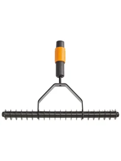Fiskars Gartendekoration<Rasenlüfter in Schwarz