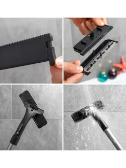 InnovaGoods Technik|Pflege & Gesundheit<Rasierer für Rücken und Körper in Schwarz/ Silber - (L)54 cm