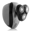 InnovaGoods Technik|Pflege & Gesundheit<Rasierer in Schwarz mit Zubehör - (B)8 x (T)7,1 cm
