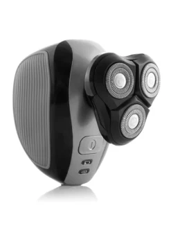 InnovaGoods Technik|Pflege & Gesundheit<Rasierer in Schwarz mit Zubehör - (B)8 x (T)7,1 cm
