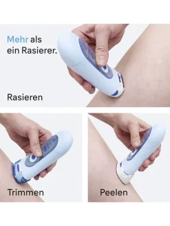 Braun Technik|Pflege & Gesundheit<Rasierer "Silk-épil Lady Shaver LS 5160" in Hellblau