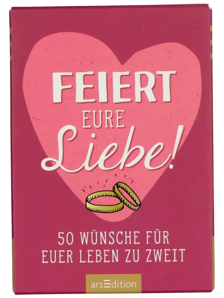 ars edition Bücher<Ratgeber "Feiert eure Liebe!"