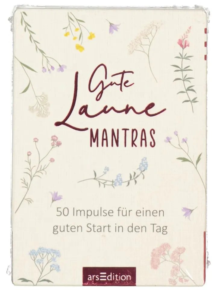 ars edition Bücher<Ratgeber "Gute Laune Mantras"
