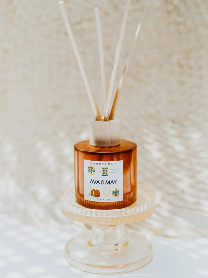 AVA & MAY Kerzen, Vasen & Mehr<Raumerfrischer "Barcelona" in Orange - 100 ml