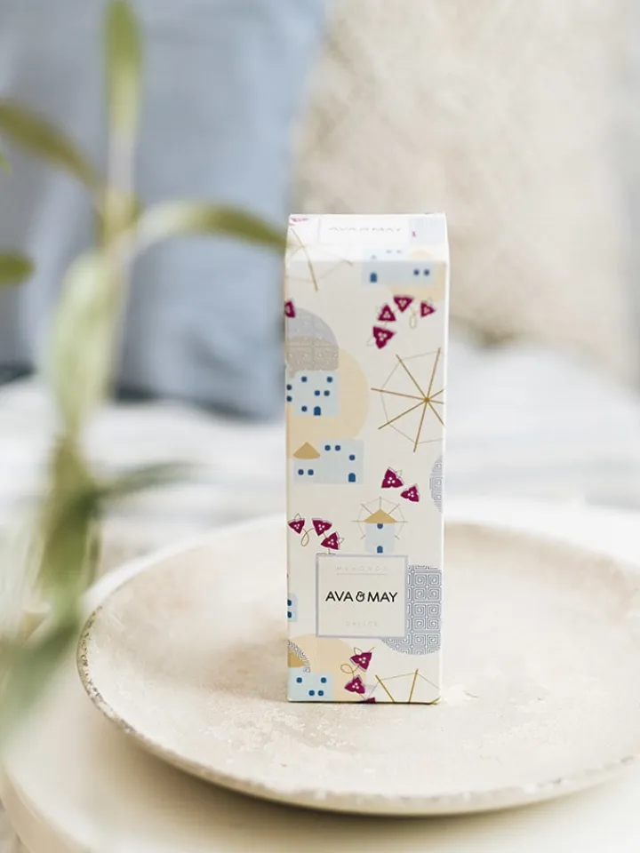 AVA & MAY Kerzen, Vasen & Mehr<Raumerfrischer "Mykonos" in Hellblau - 100 ml